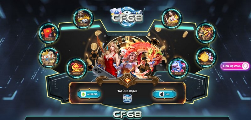 Tham gia cổng game CF68