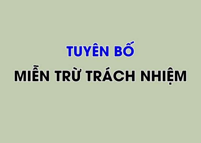 Tuyên bố miễn trừ trách nhiệm từ CF68