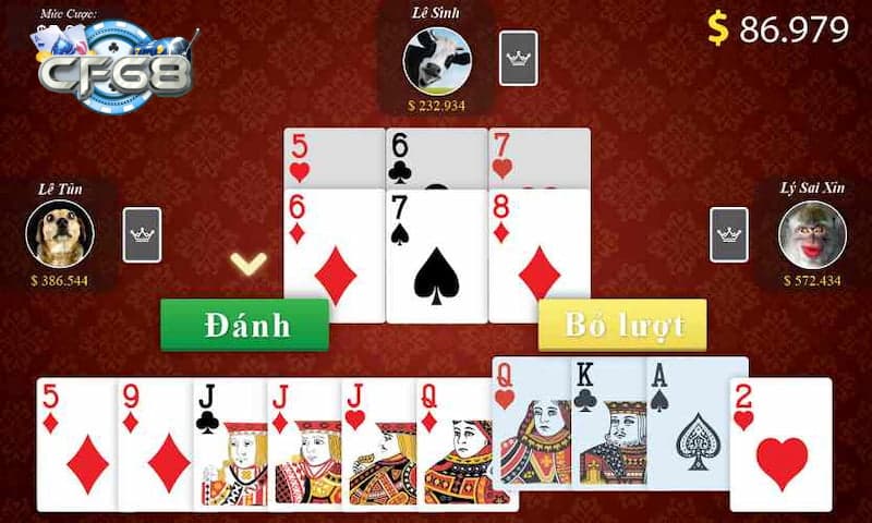 Luật chơi game đánh bài Tiến Lên ăn tiền thật cho người mới